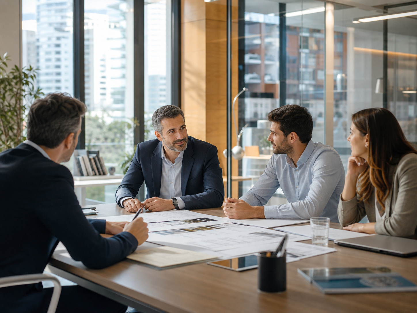Reuni&oacute;n de consultor&iacute;a t&eacute;cnica e ingenier&iacute;a industrial